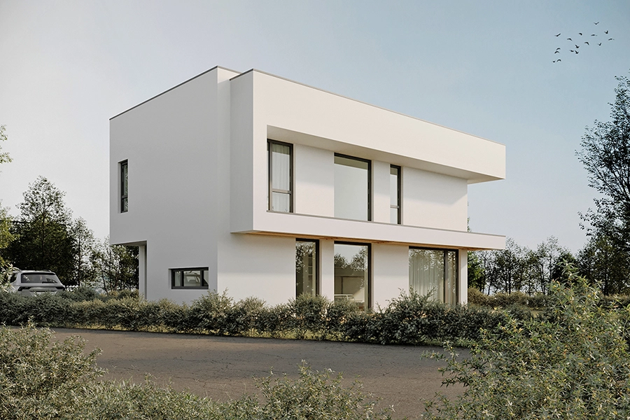 <span>Proiecte de arhitectură</span>Casa mică – Casa albă
